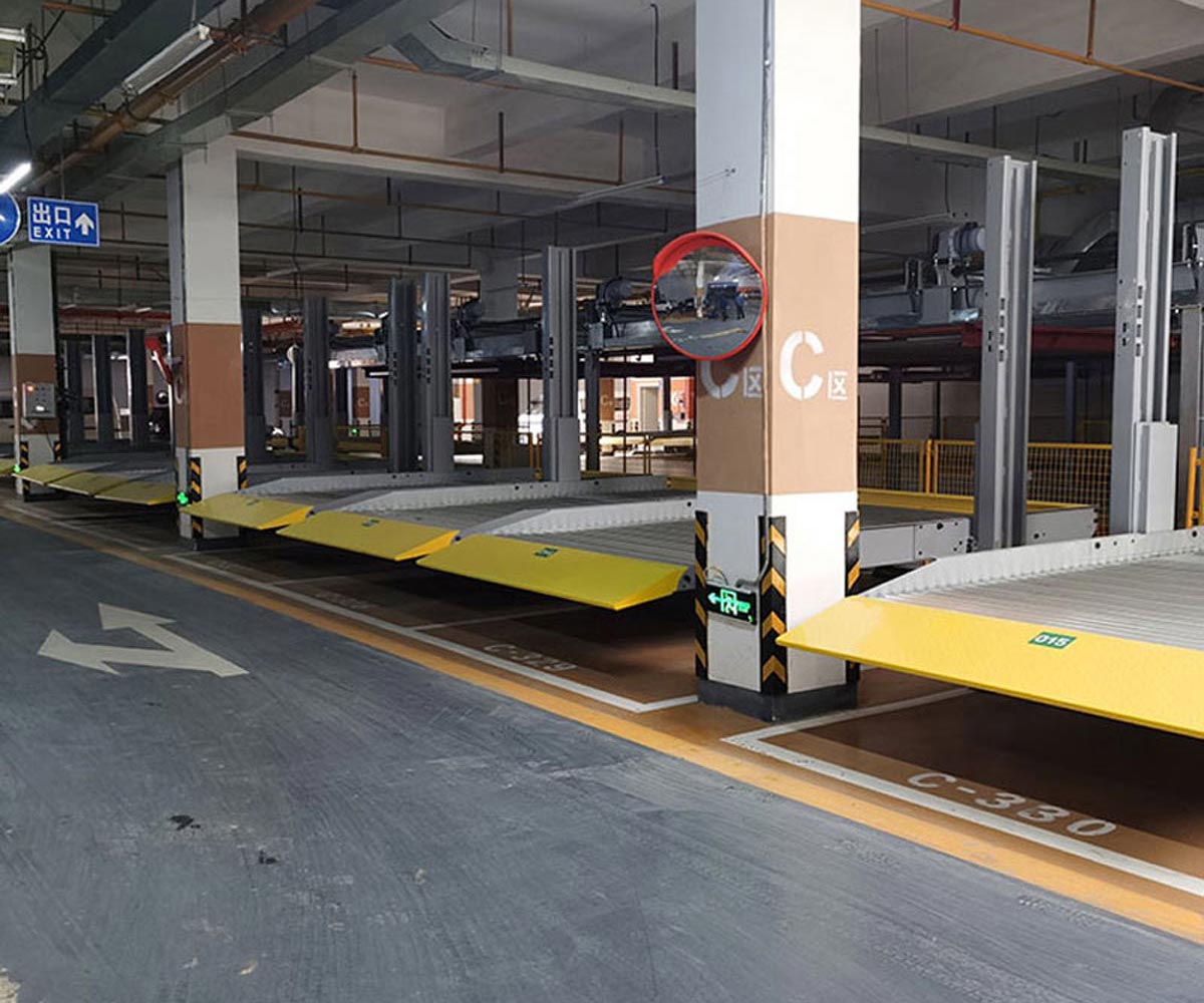 2層簡易升降類機械停車設備二手