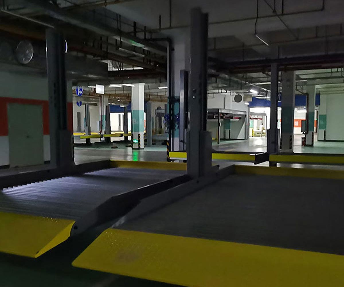 兩層簡易式立體停車設備過規劃