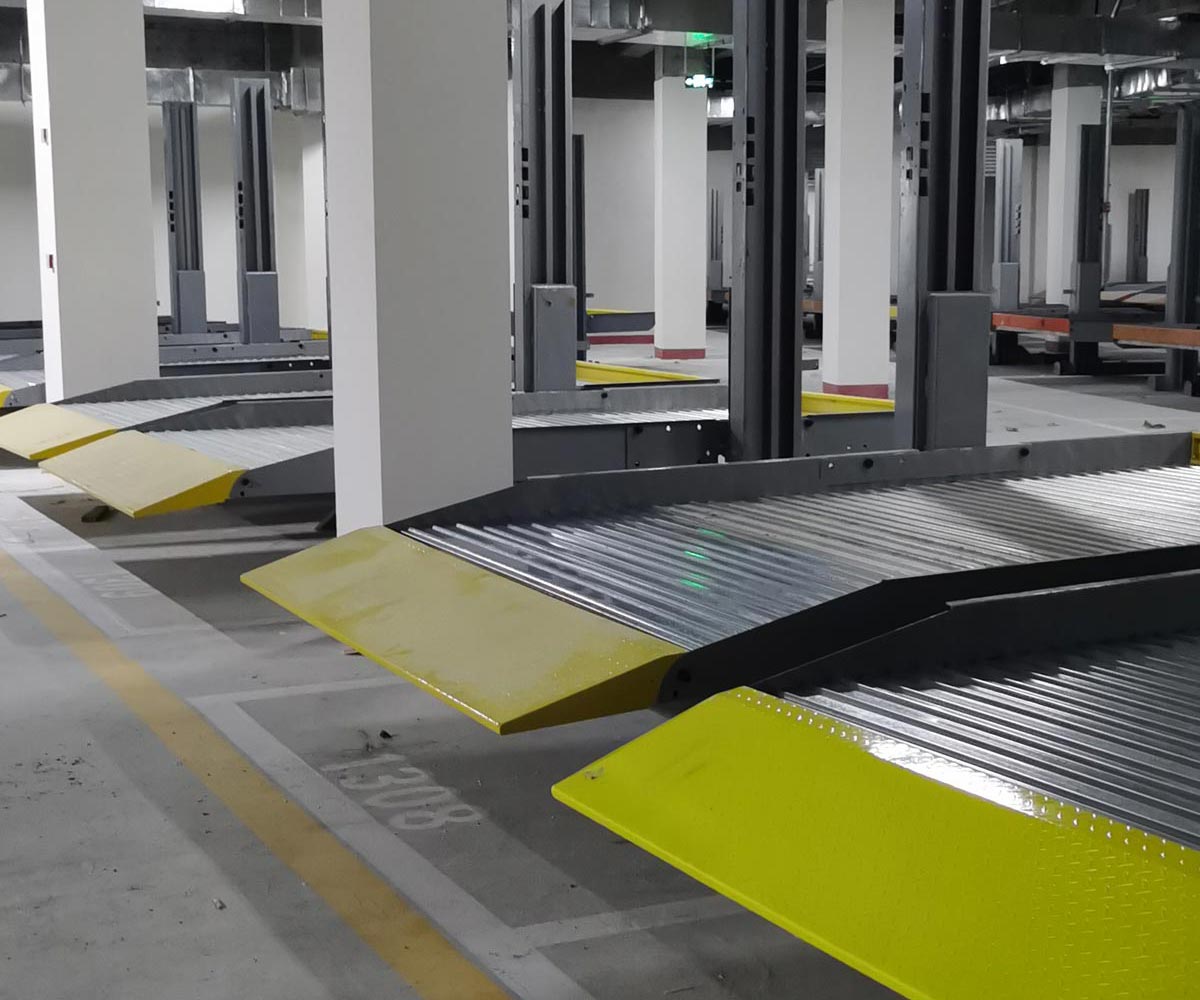 兩柱簡易式機械立體車庫短租