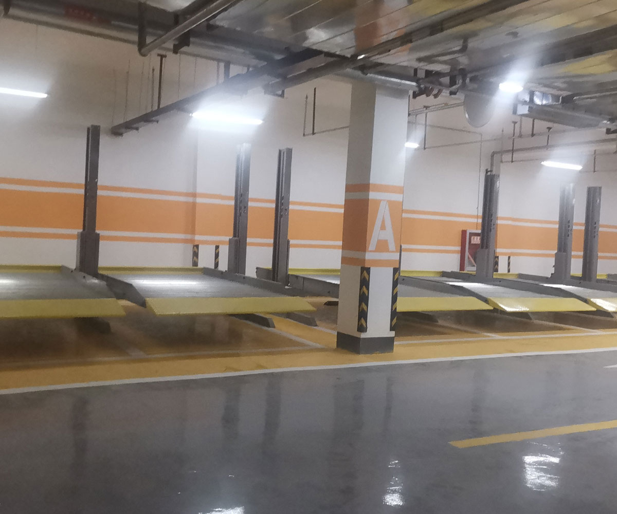 2層簡易升降類機械式停車設備收購